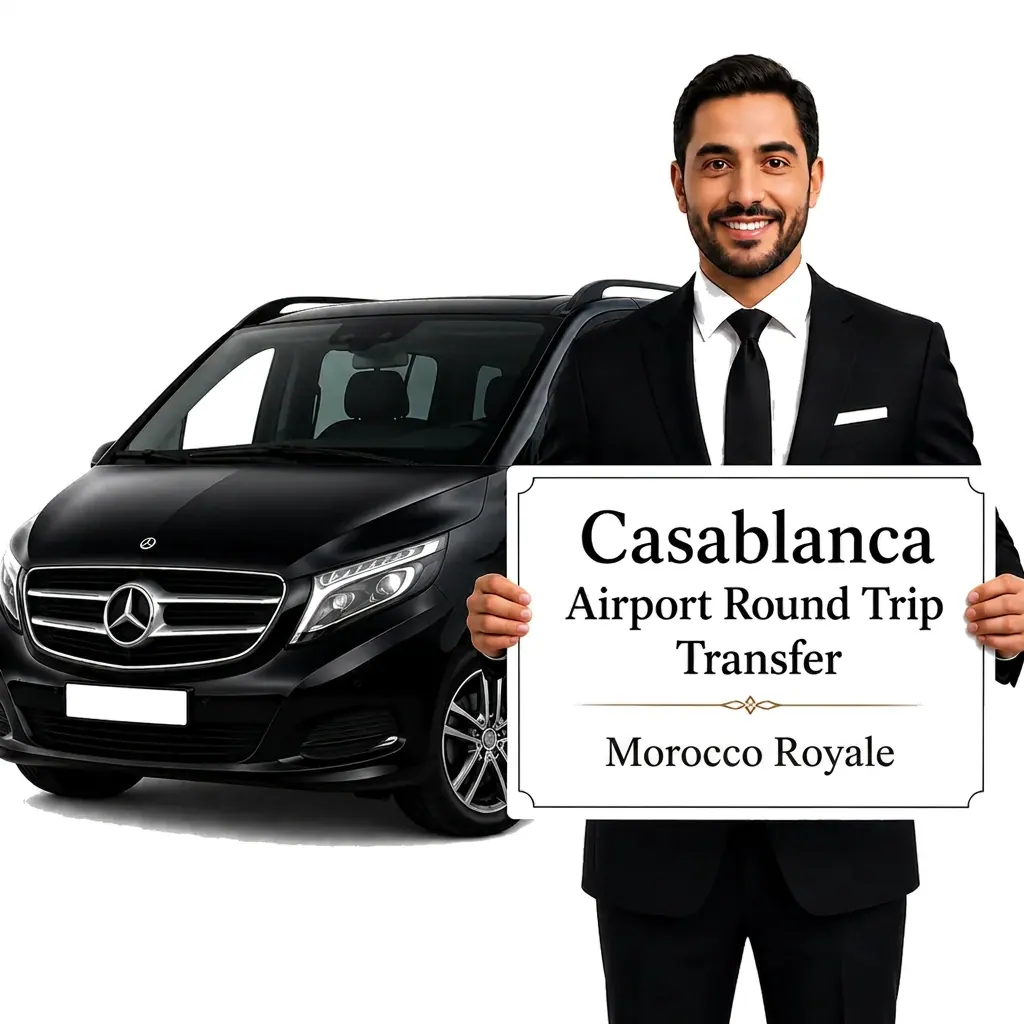 Private airport transfer at Casablanca Mohammed V Airport (CMN)